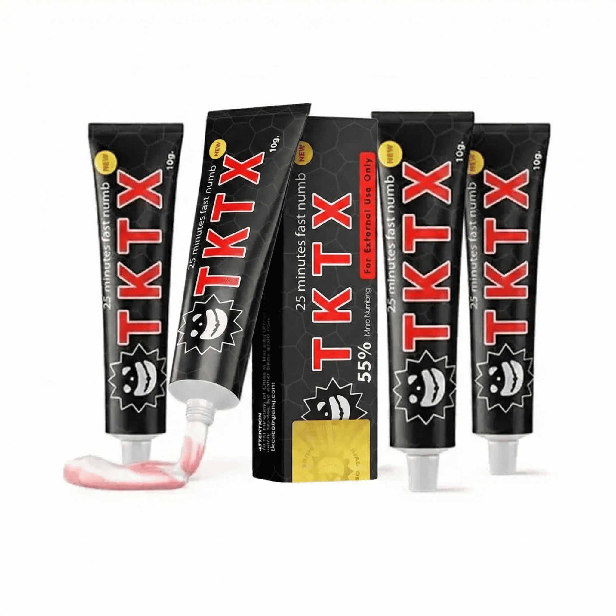 PACK 5 - CRÈME TKTX Noir