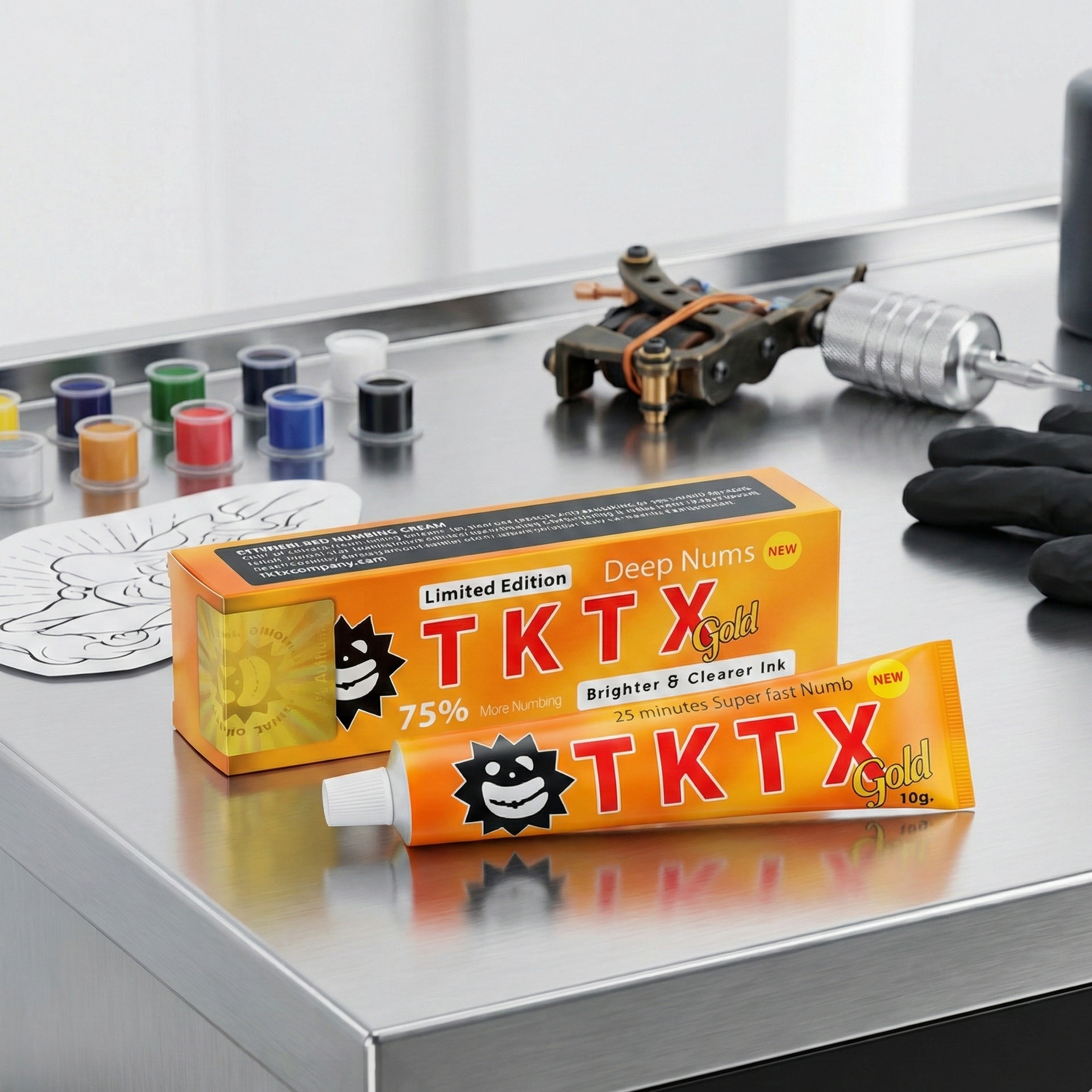 Pack 5 - CRÈME TKTX GOLD